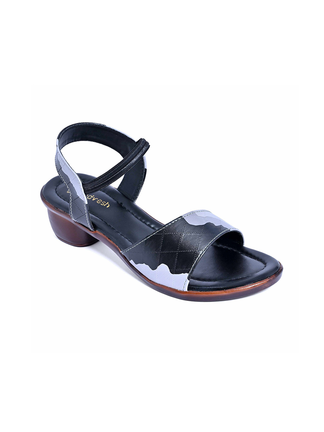 Padvesh Women Ankle Strap Block Heel Sandals