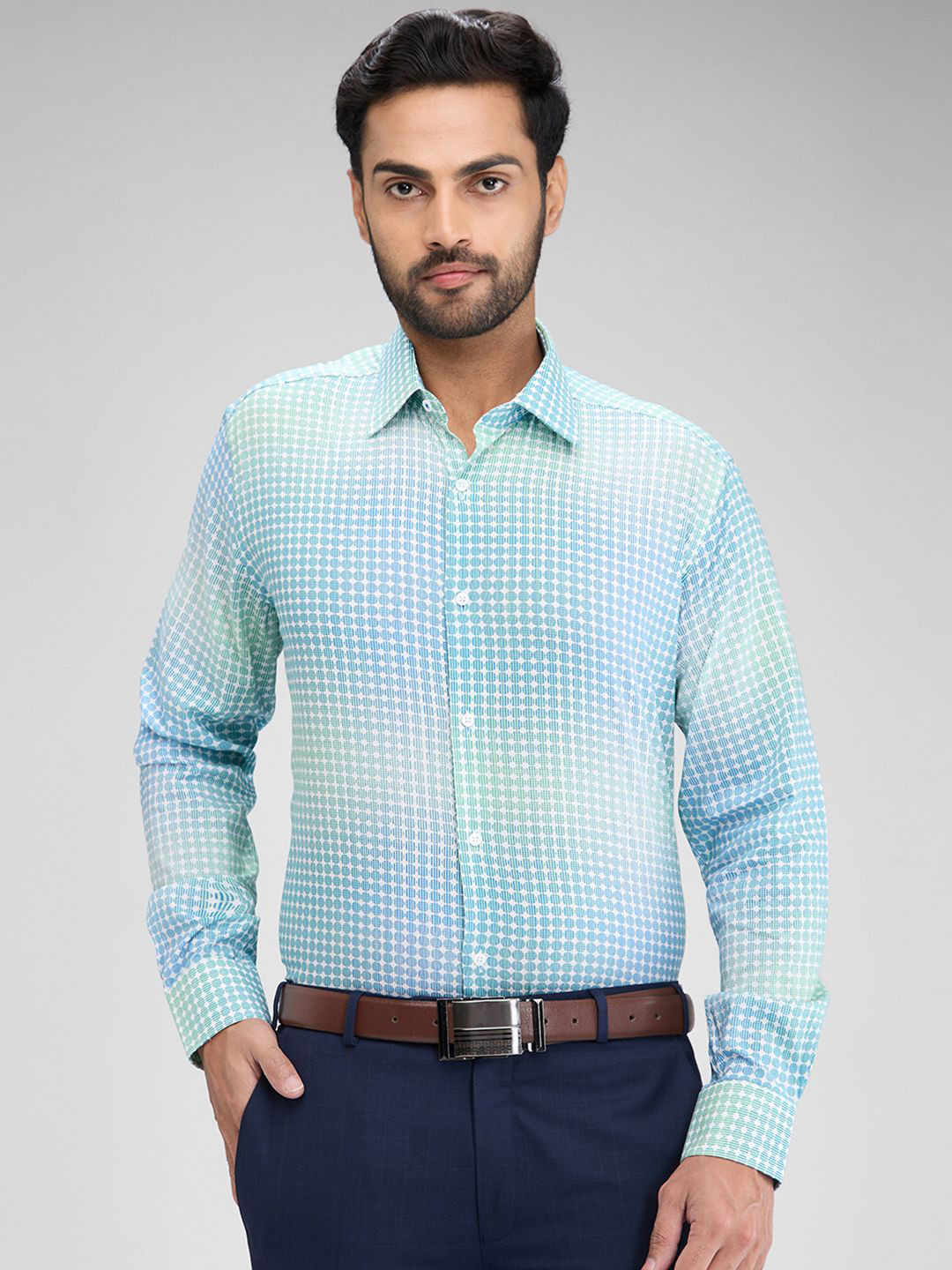 Raymond Printed Formal Shirts