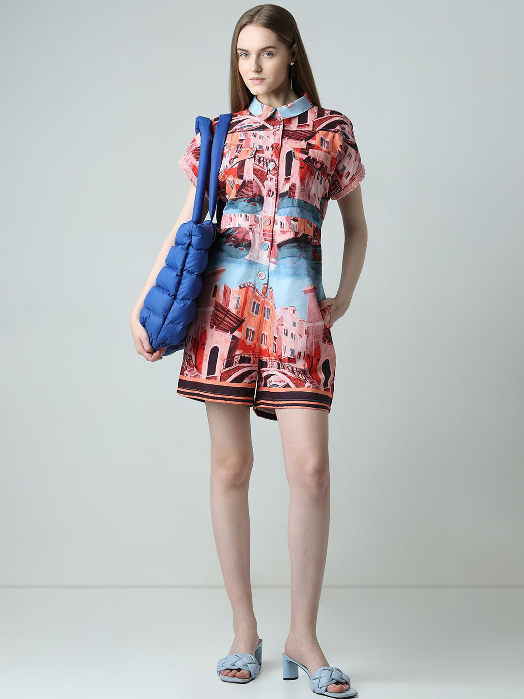 Vero Moda Printed Jumpsuit