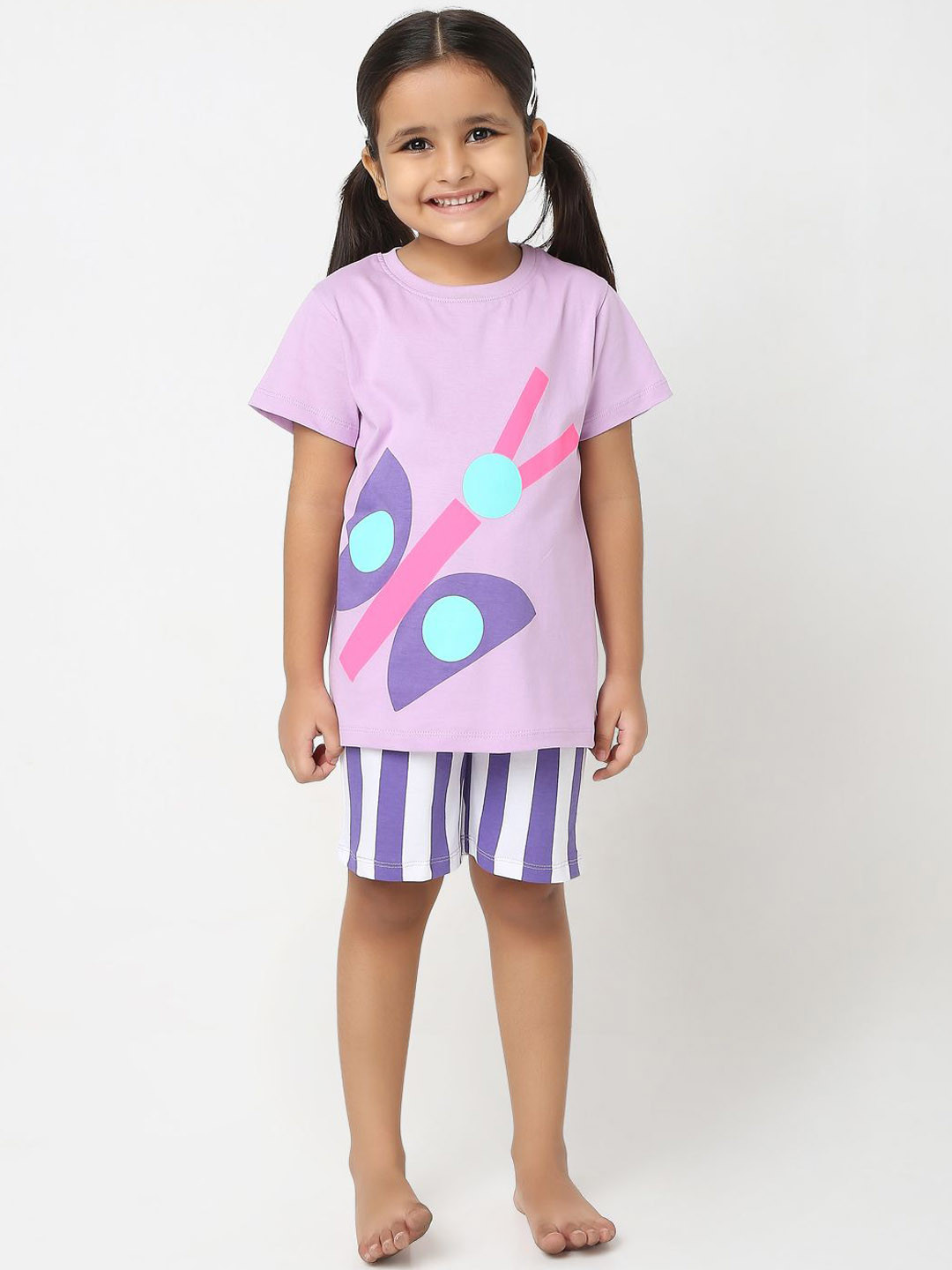 You Got Plan B Unisex Kids Printed Night suit