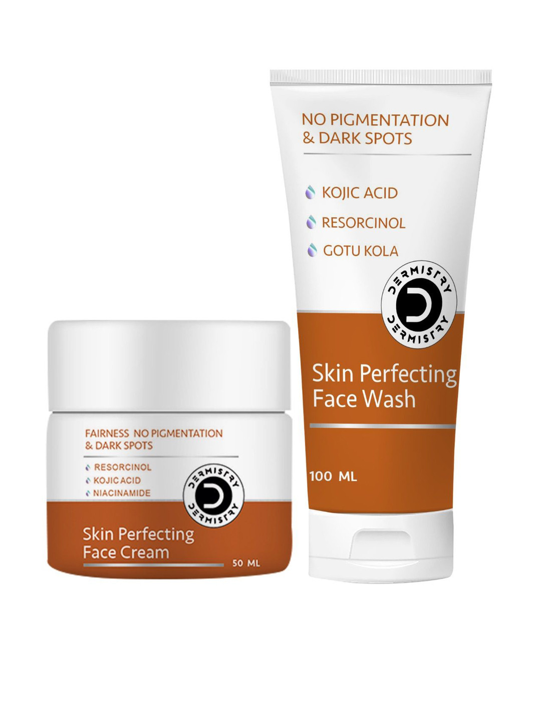 Vigini Dermistry Skin Perfecting Face Wash 100ml & Face Cream 50ml