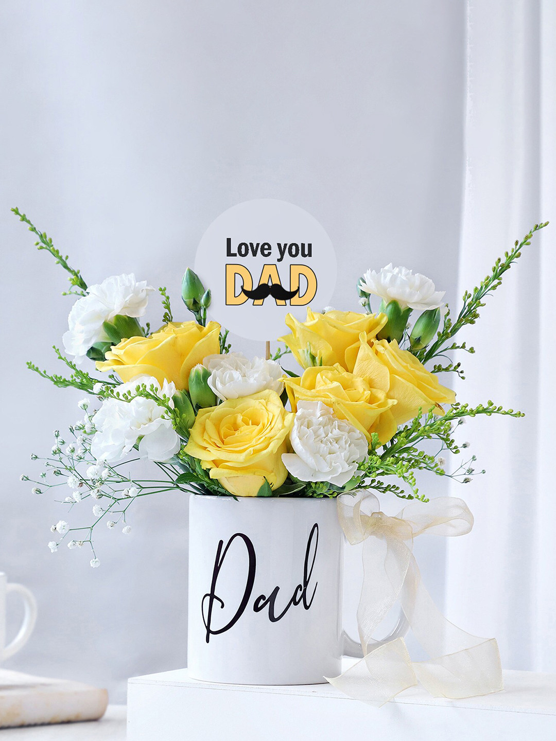 IGP 9-Assorted Mixed Fresh Flowers In a Mug