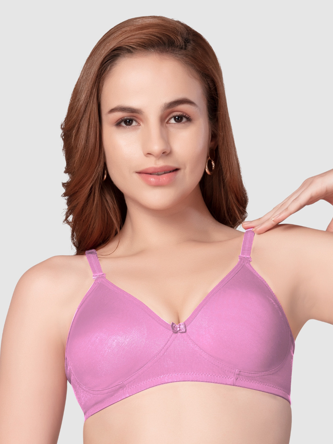 Daisy Dee Full Coverage Non Padded Super Support Pure Cotton Everyday Bra-All Day Comfort