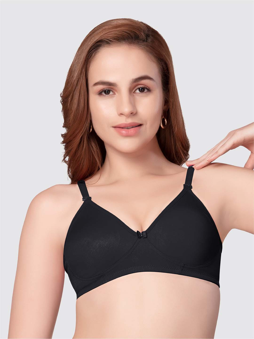 Daisy Dee Full Coverage Non Padded Super Support Pure Cotton Everyday Bra-All Day Comfort