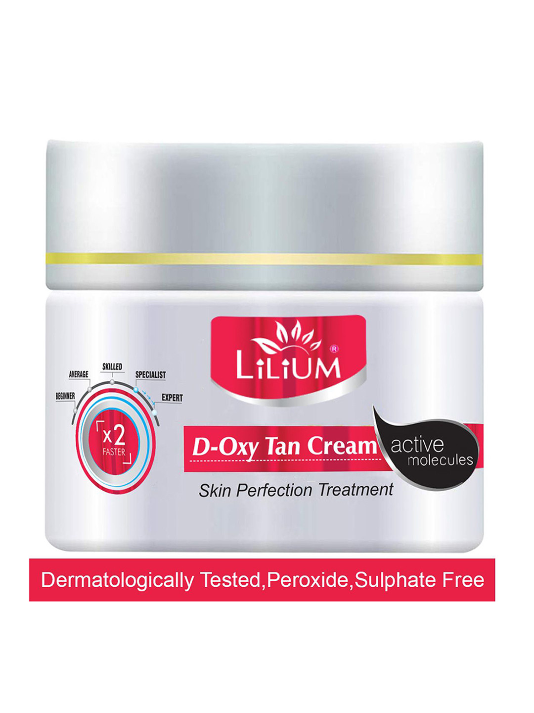 Lilium D Oxy Tan Cream With Kojic & Milk - 275 gm