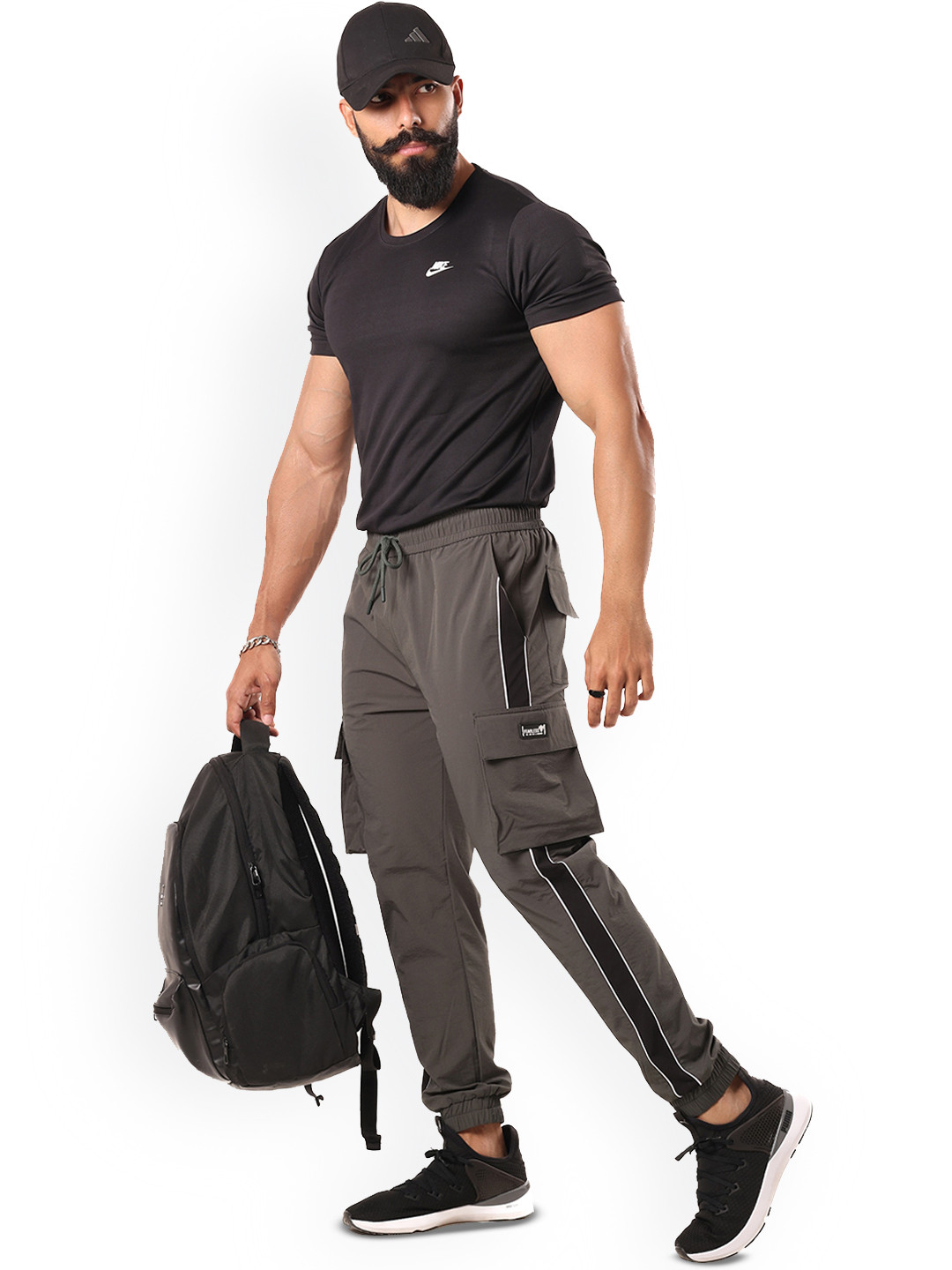 House of Heroes Men Slim Fit Utility Cargo