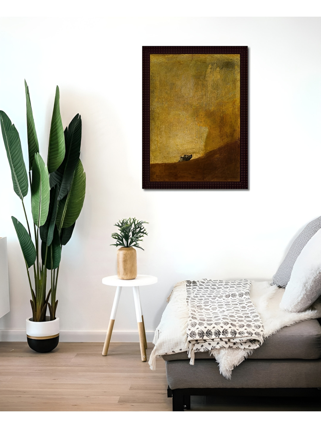 Tamatina The Dog Canvas Wall Rectangle Paintings Wall Art - 15.5 x 11.5 in