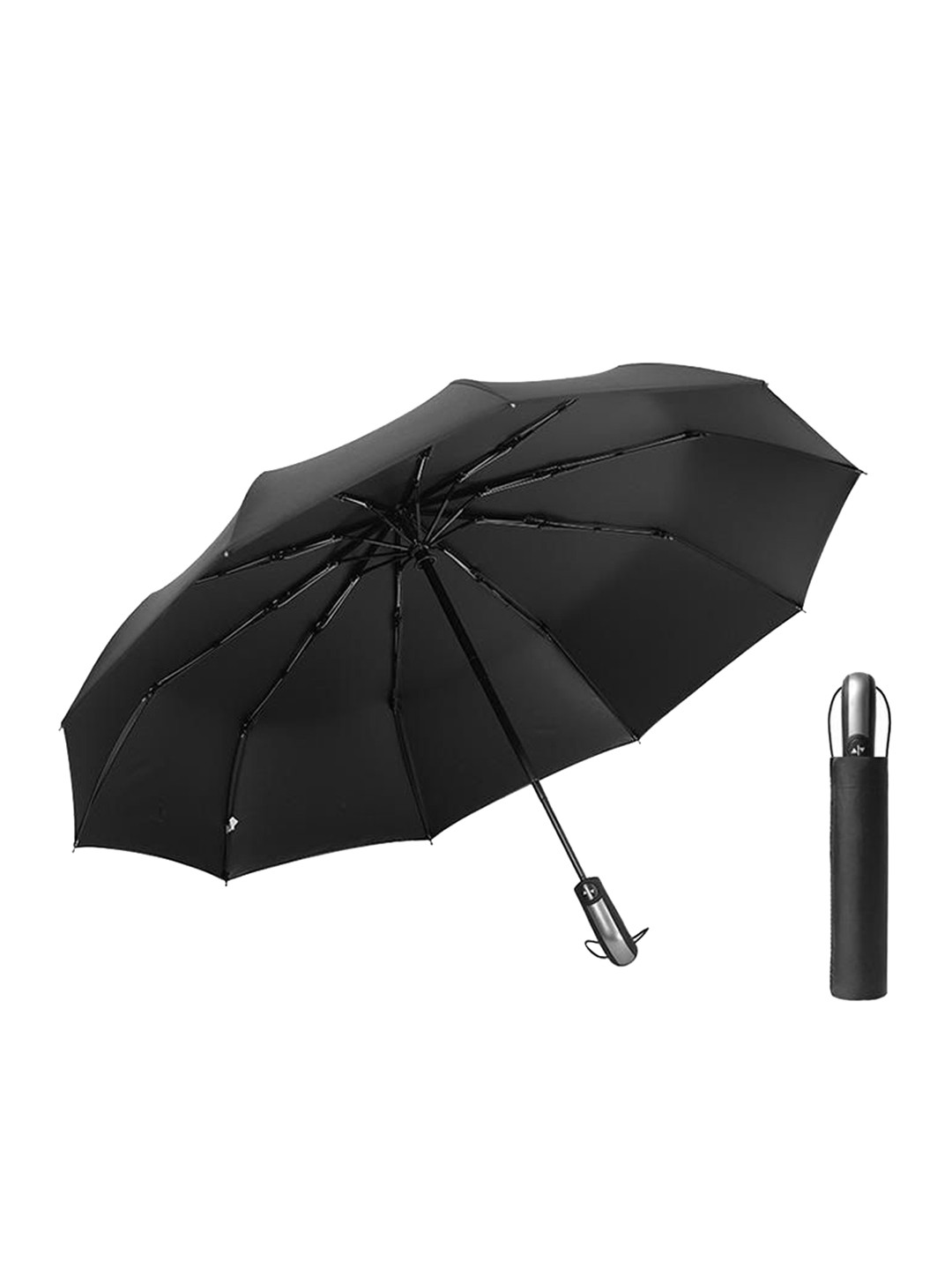 Alexvyan Automatic 10 RIb Rain Sun & UV Protection Umbrella