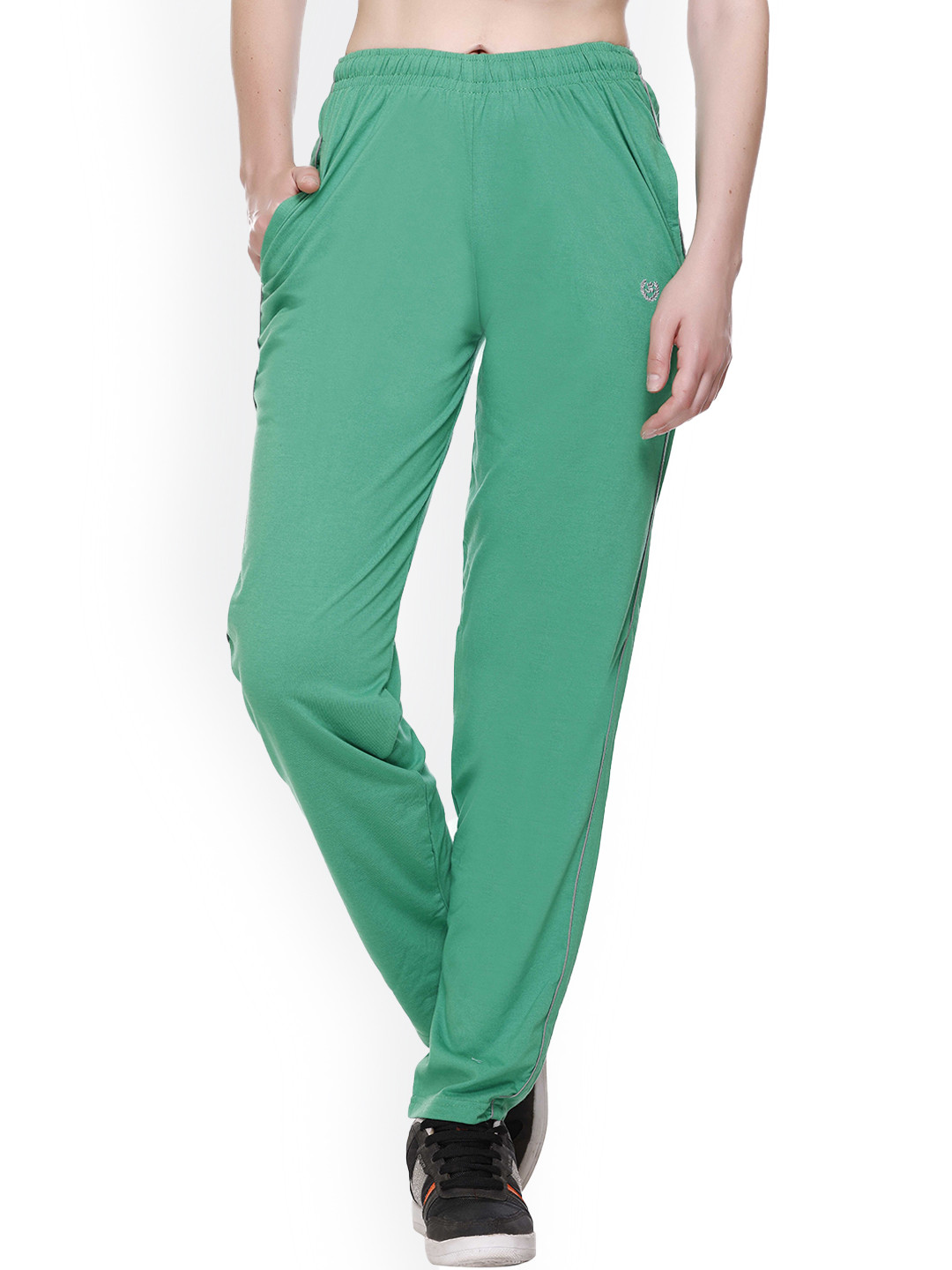 Colors and Blends Cotton Mid-Rise Track Pants