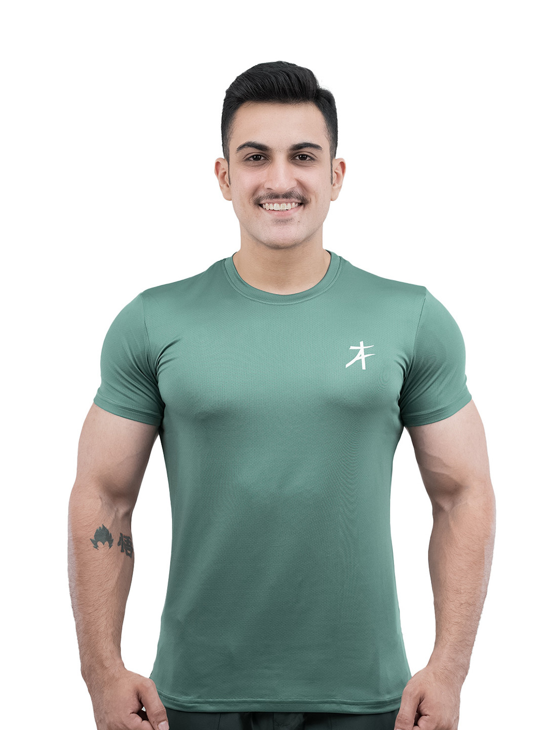 Athflex Men's Body Fit Textured T-Shirts