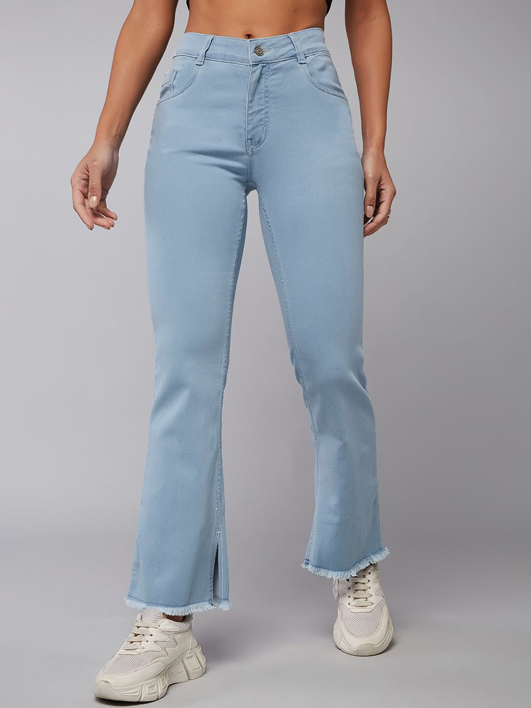 The Roadster Lifestyle Co Its Not Unusual No Fade Bootcut Stretchable Jeans