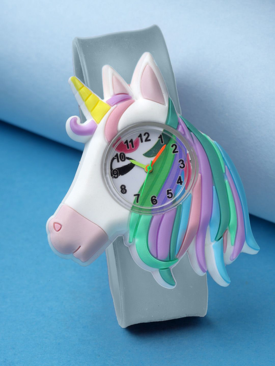 Stoln Girls Blue Unicorn Shaped Dial Analog Watch 18714-1R-I-20007650