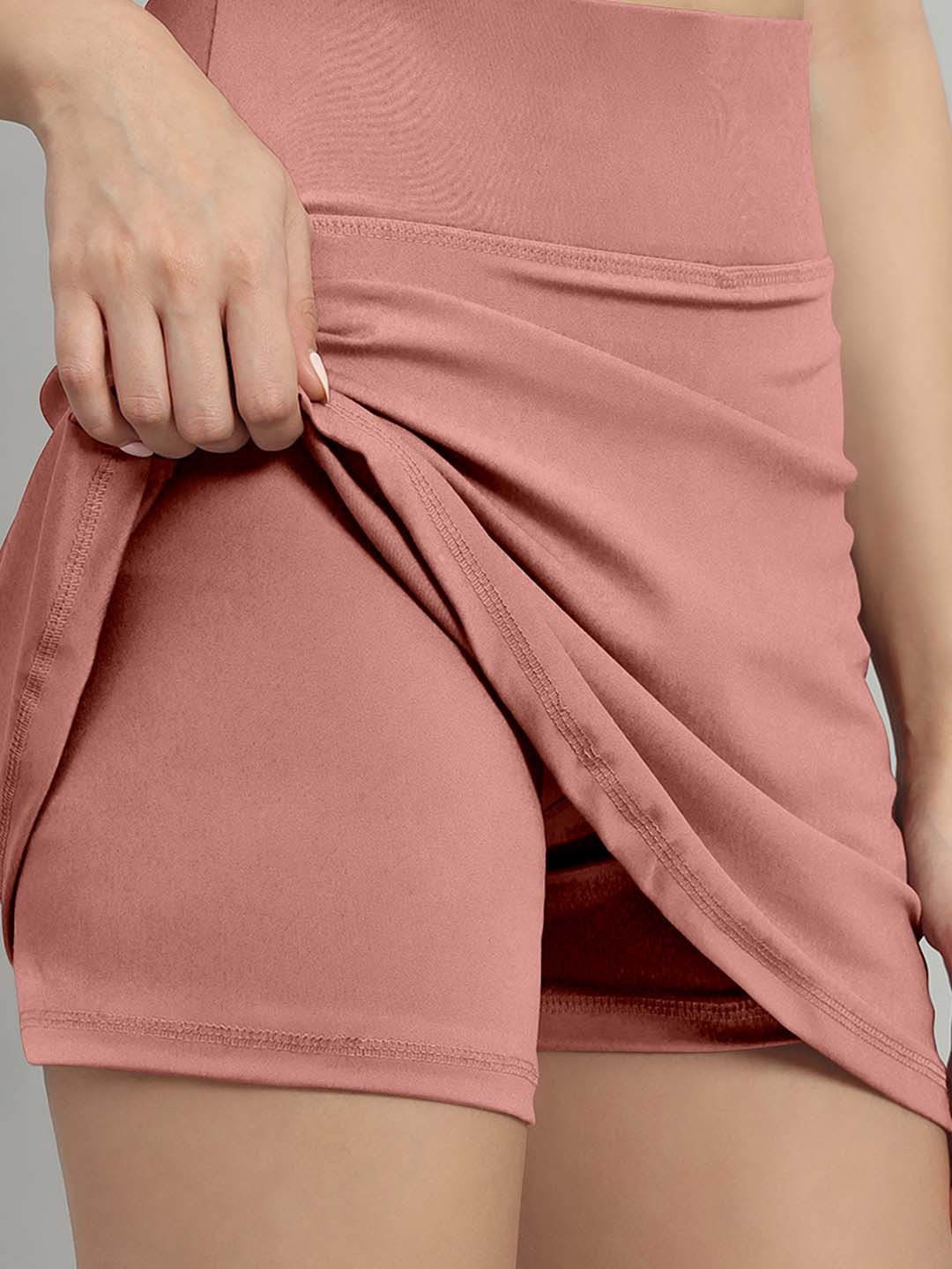 Mehrang A-Line Mini Skirts With Shorts