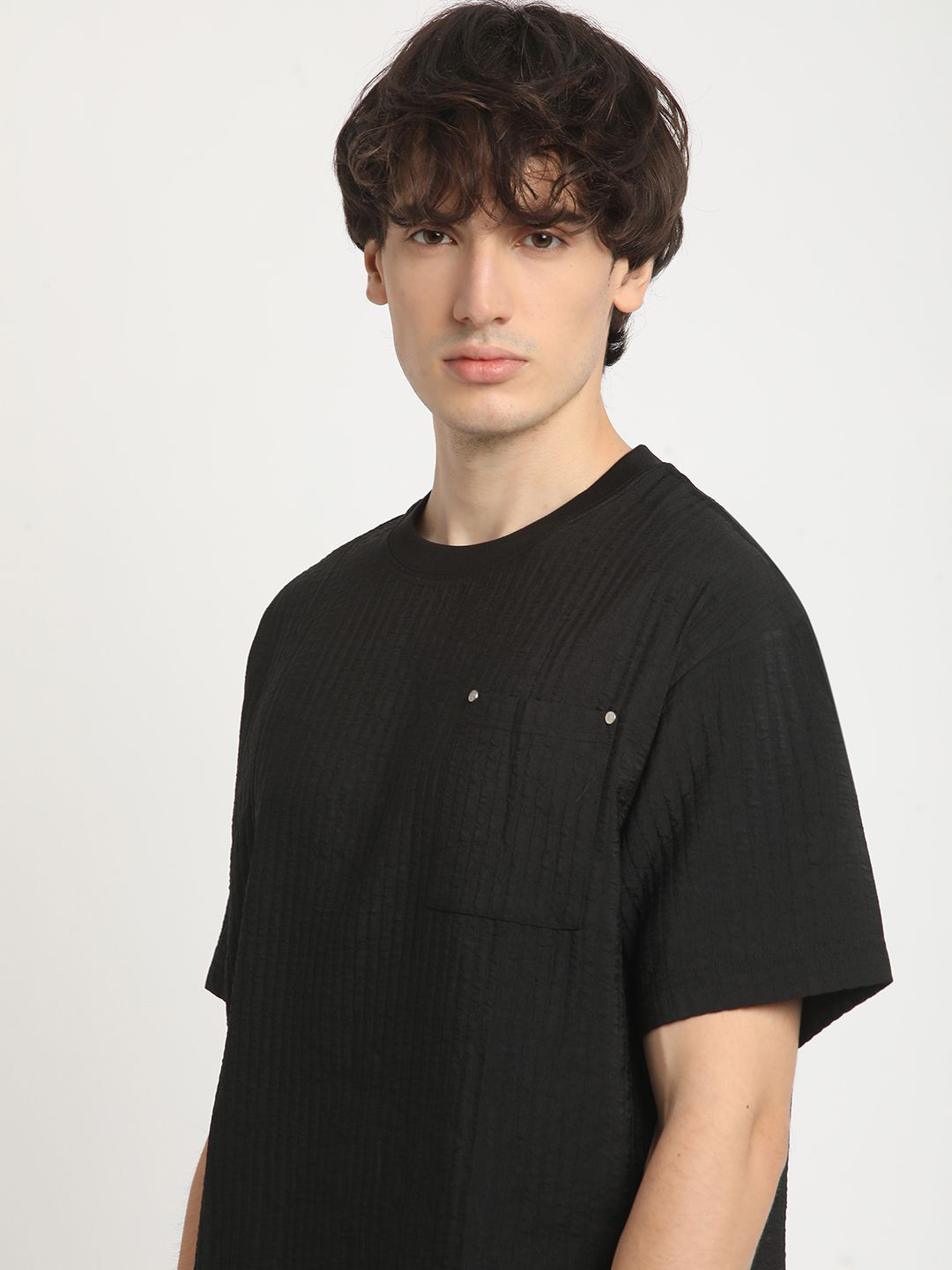 THE BEAR HOUSE Men Oversized Crew Neck T-shirt
