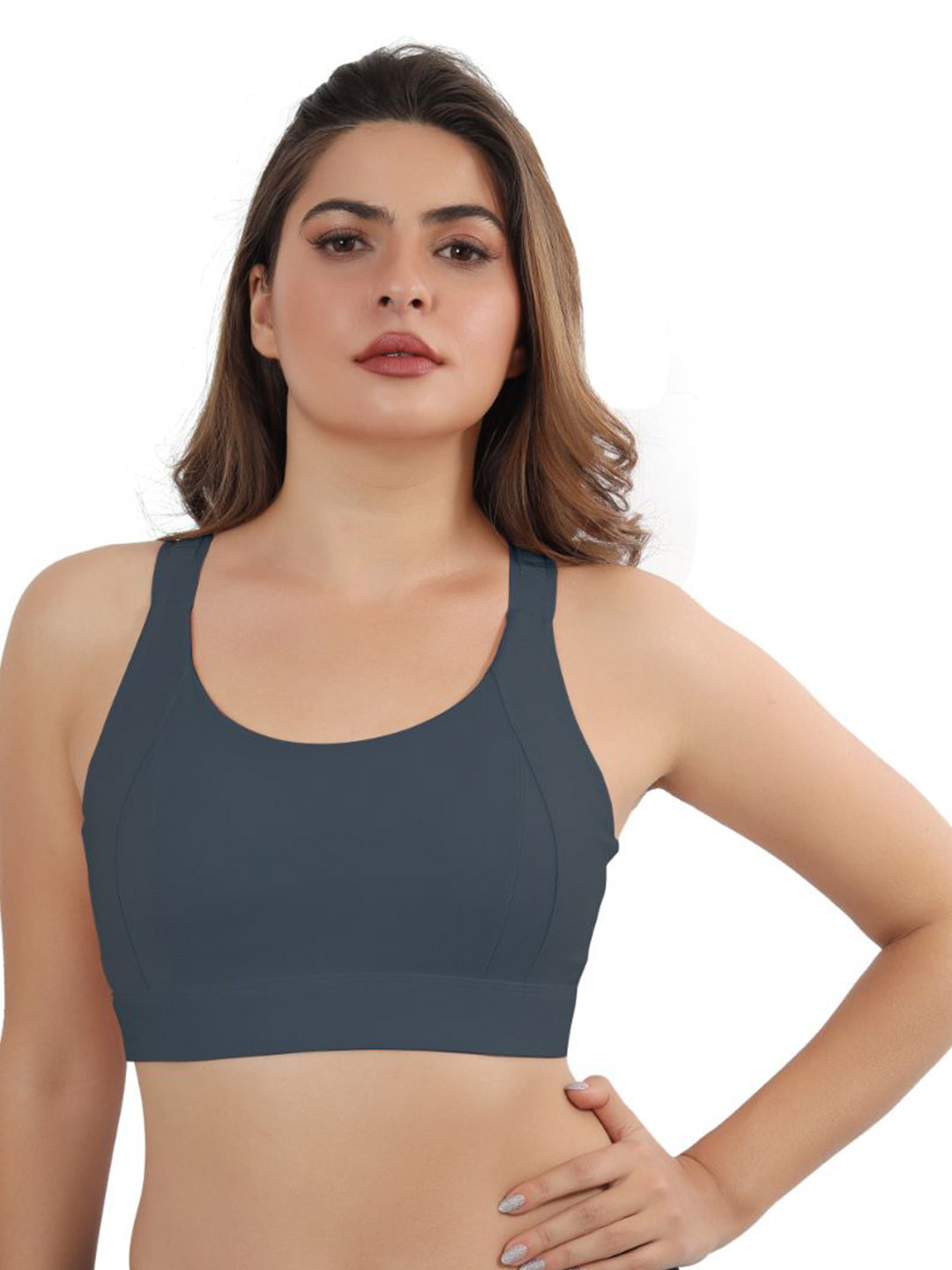 Bella Voste Lightly Padded Anti Odour High Support Workout Bra-All Day Comfort
