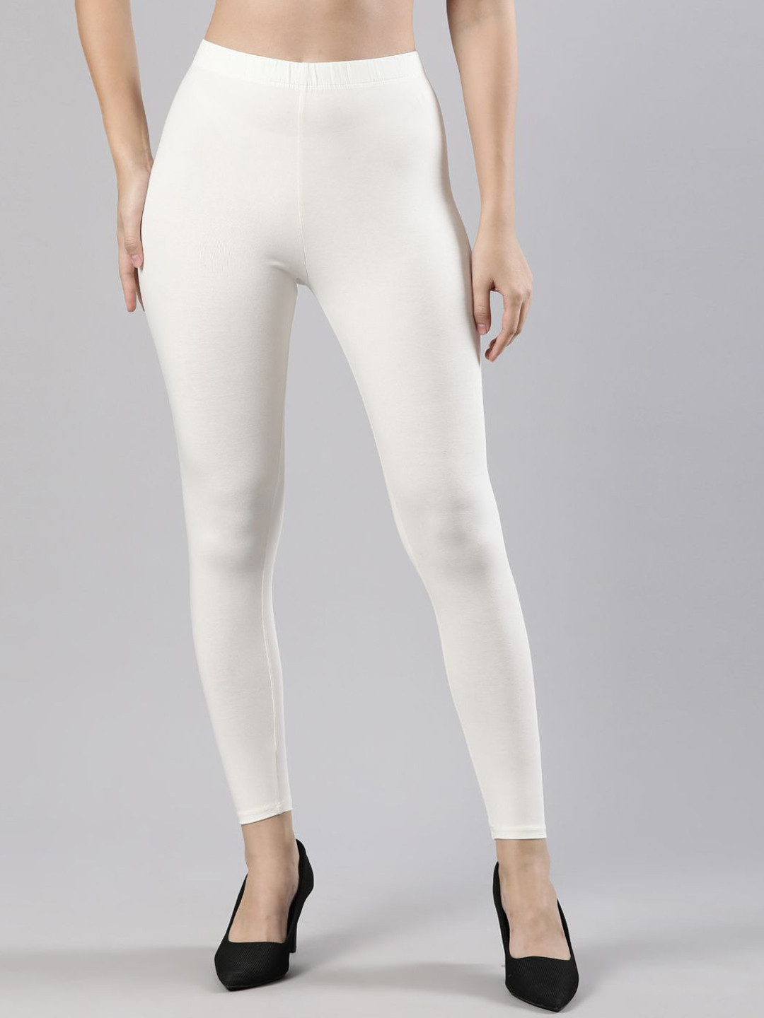Femmora Soft and comfortable Solid Ankle Length Leggings