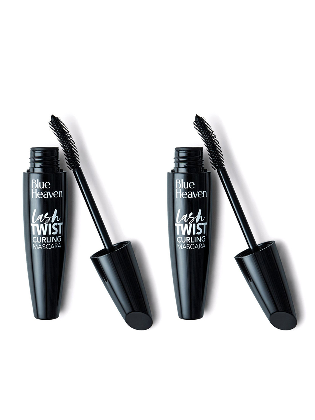 Blue Heaven Set of 2 Lash Twist Curling Mascara 12ml each - Black