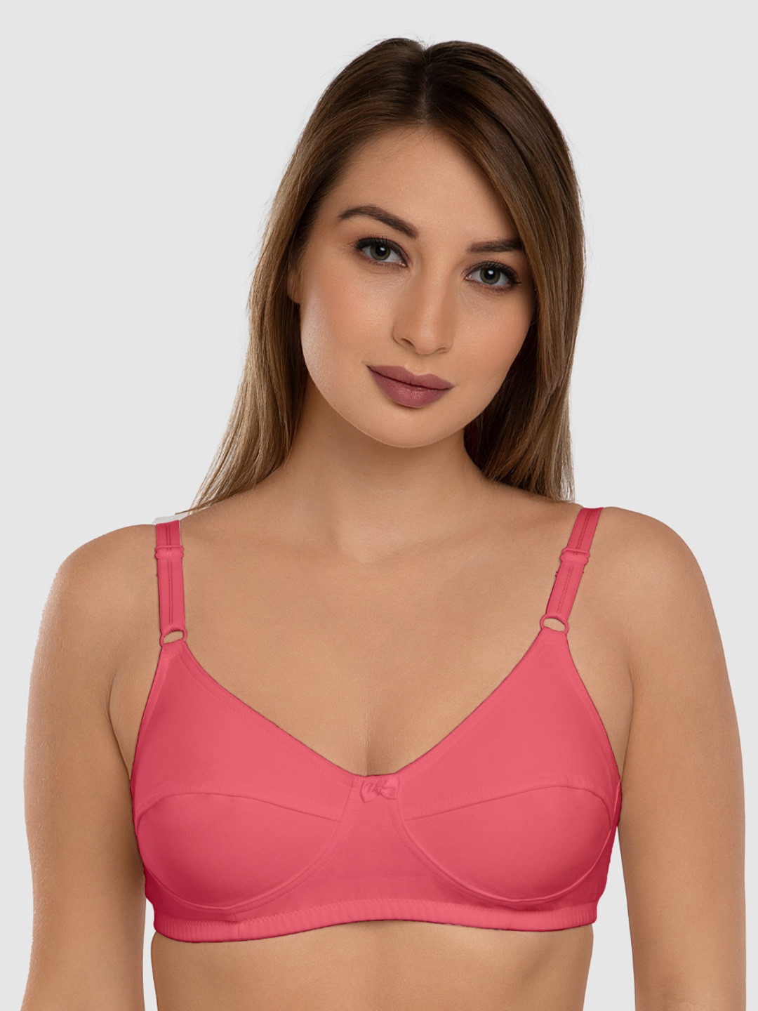 Daisy Dee Full Coverage Non Padded Super Support Pure Cotton Everyday Bra-All Day Comfort