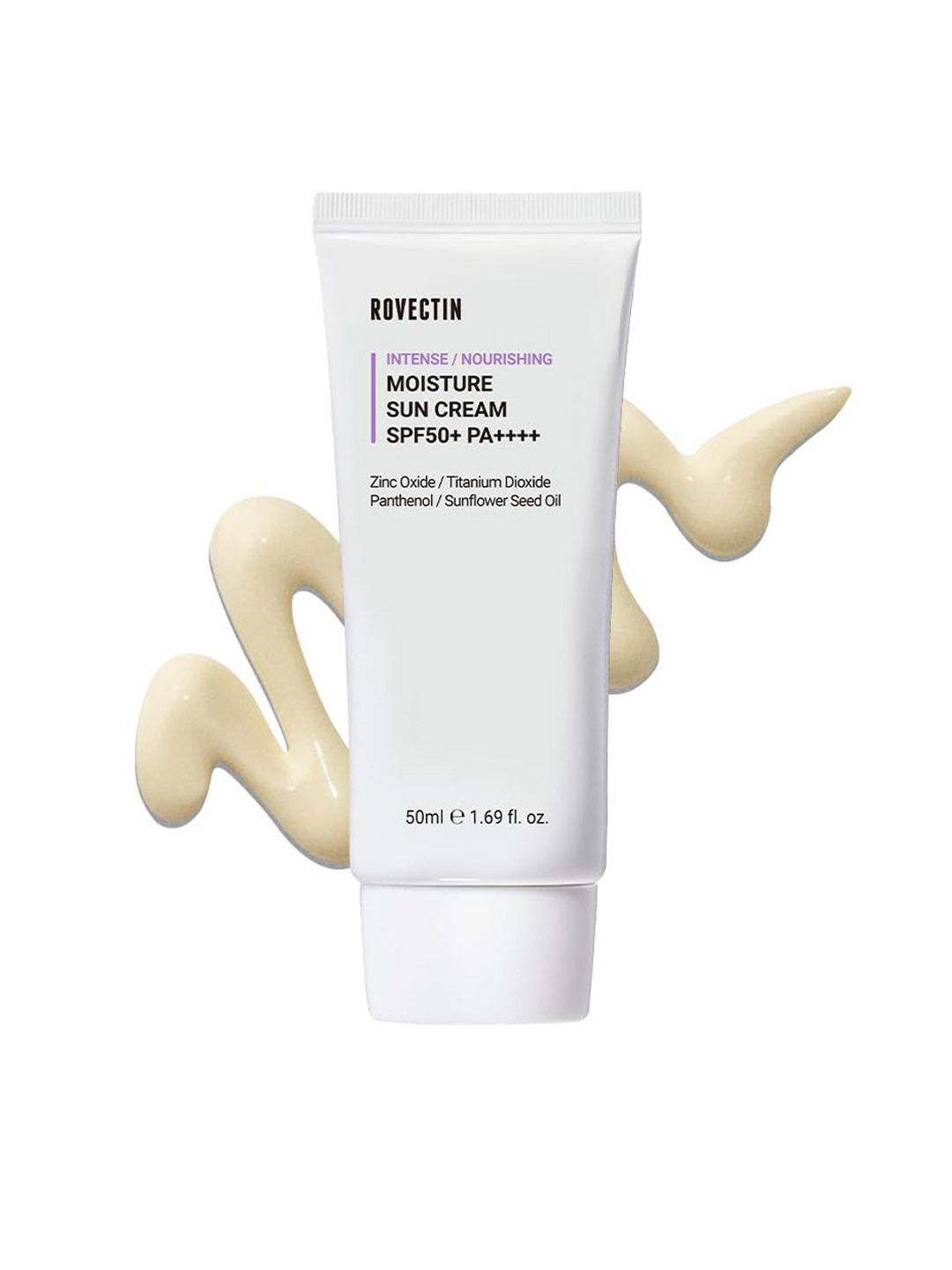 Rovectin Intense Moisture SPF50+ Sun Cream with Panthenol & Sunflower Seed - 50 ml