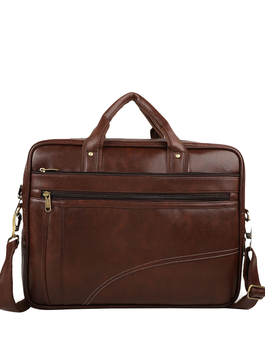 PARSLEY Unisex Solid Zip Closure Messenger Bag