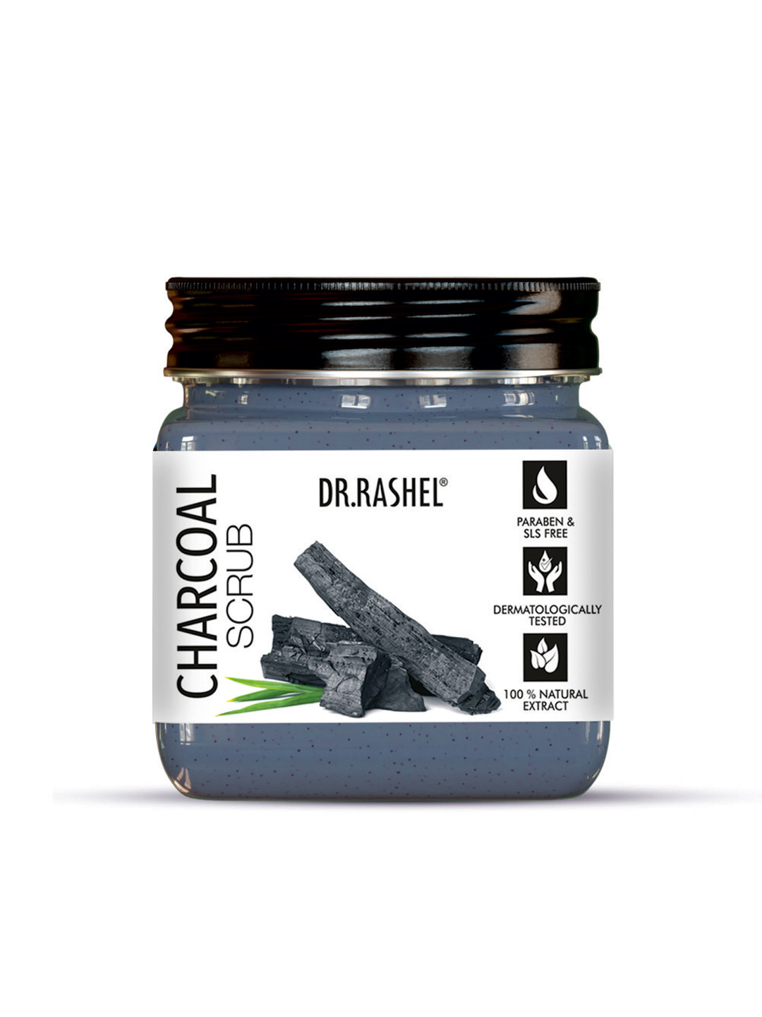 DR.RASHEL Charcoal Face Scrub Remove Impurities-380ml
