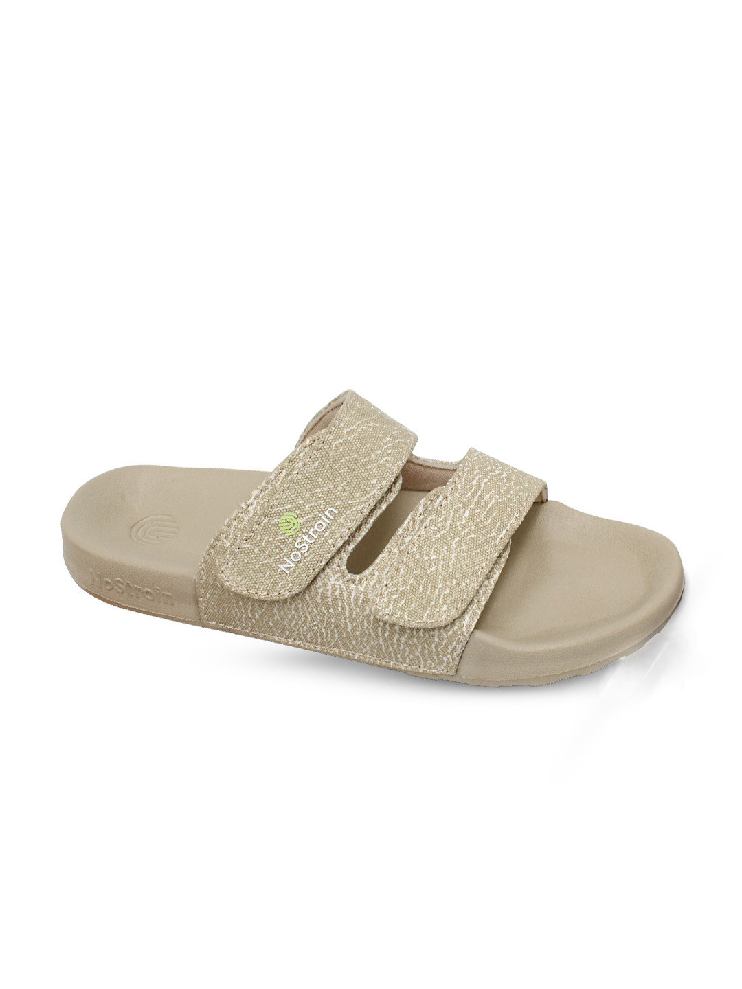 NoStrain Men Wave Printed Parallel Canvas Sugar Sliders