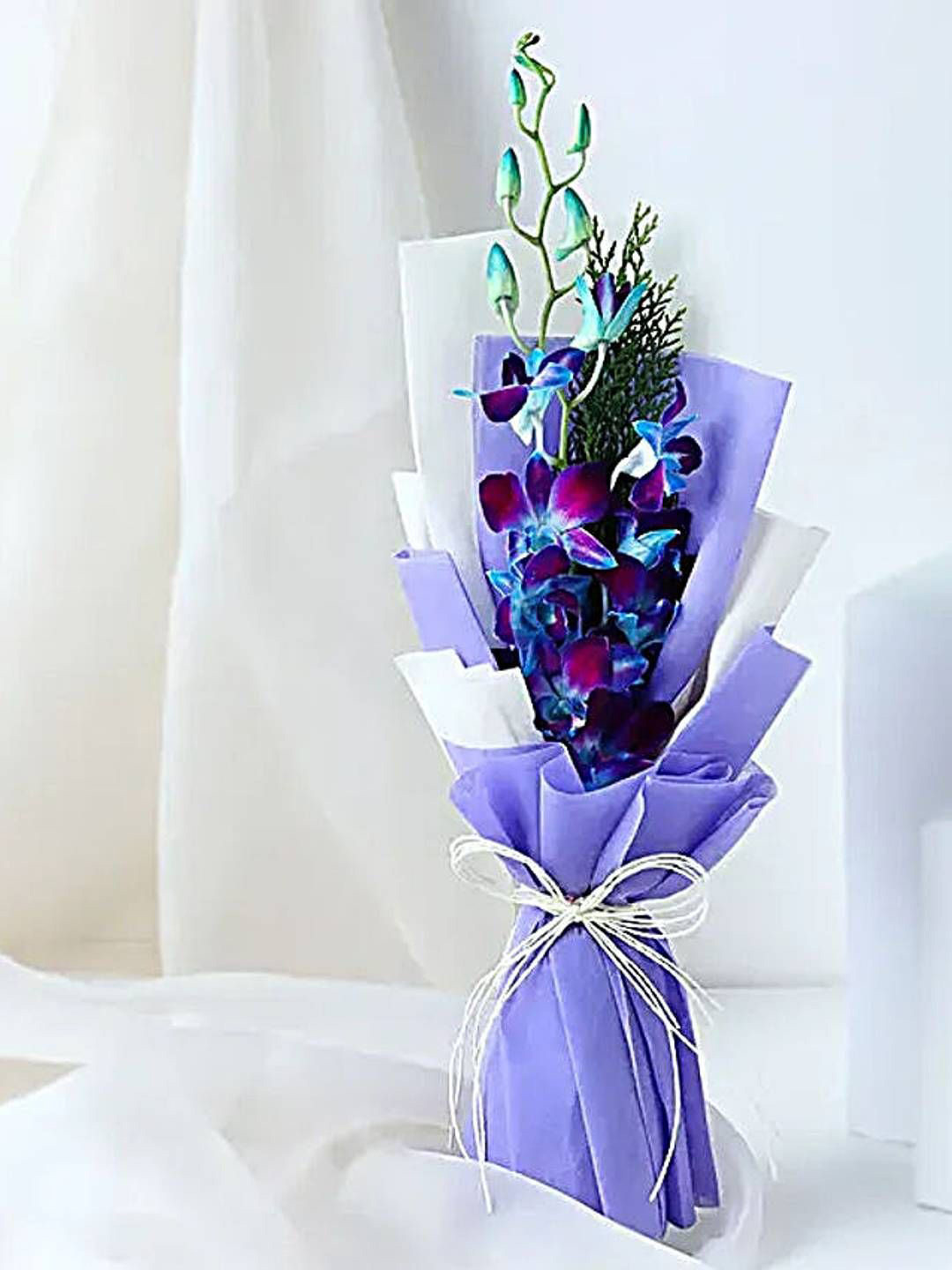 fnp Blue Enchanted Orchid Bouquets