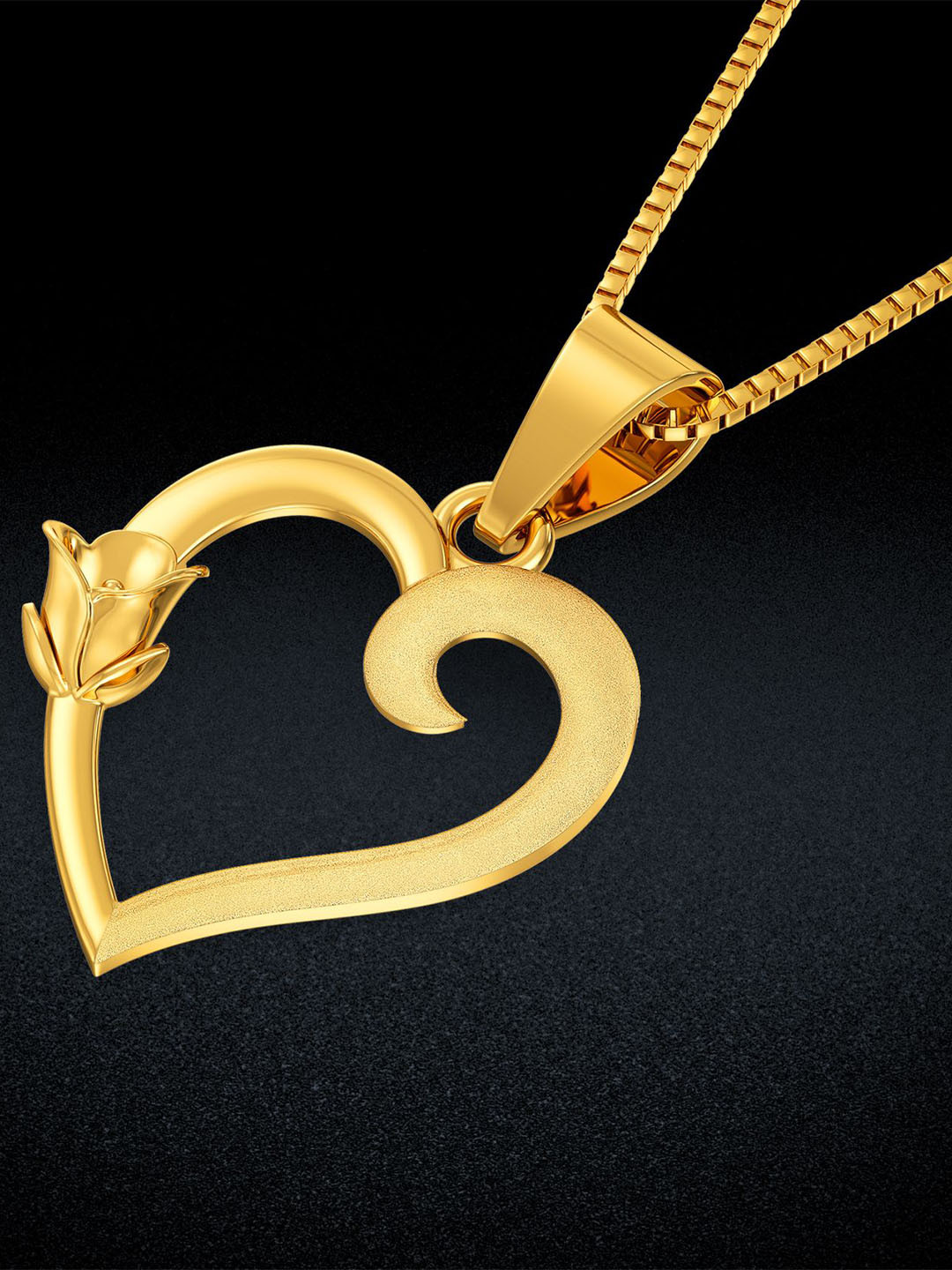 Joyalukkas 22KT Gold Pendant-1.79 gm