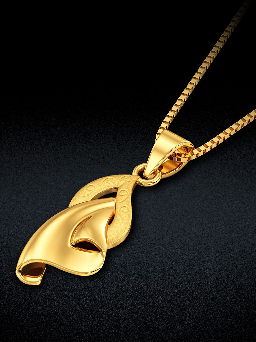Joyalukkas 22Kt Gold Pendant-1.999g