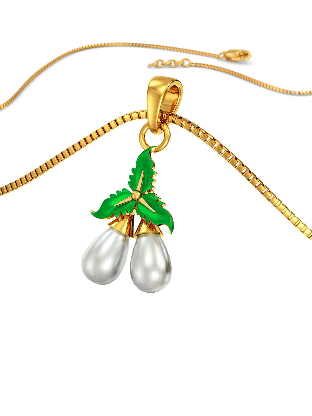 Joyalukkas Girls 22kt Pendant Gold-1.18g