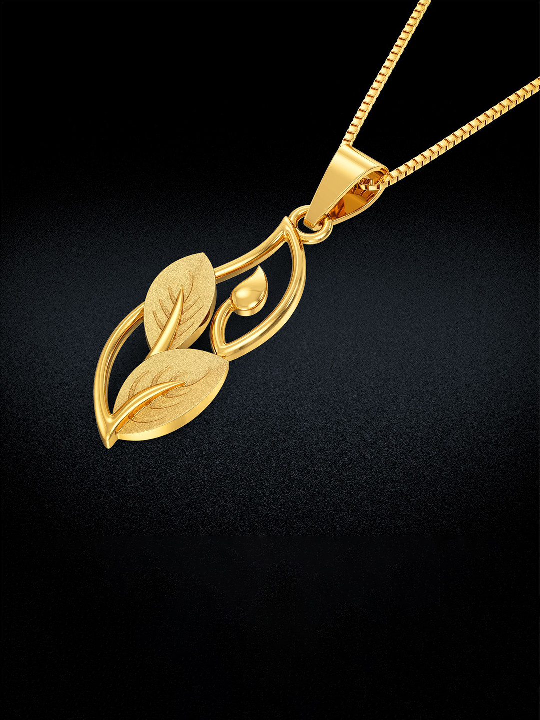 Joyalukkas 22KT Gold Pendant-2.386g