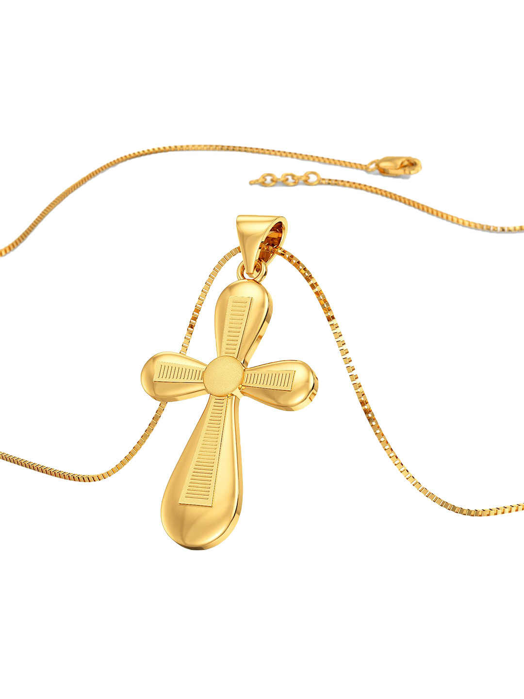 Joyalukkas Kids-Unisex 22KT Gemstone Gold Pendant-3.707g