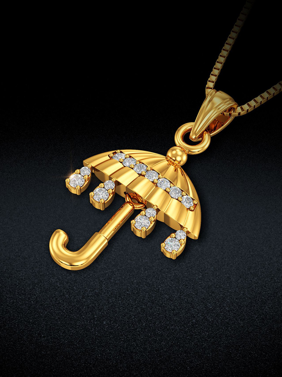 Joyalukkas 22KT Pendant Gold-1.561g