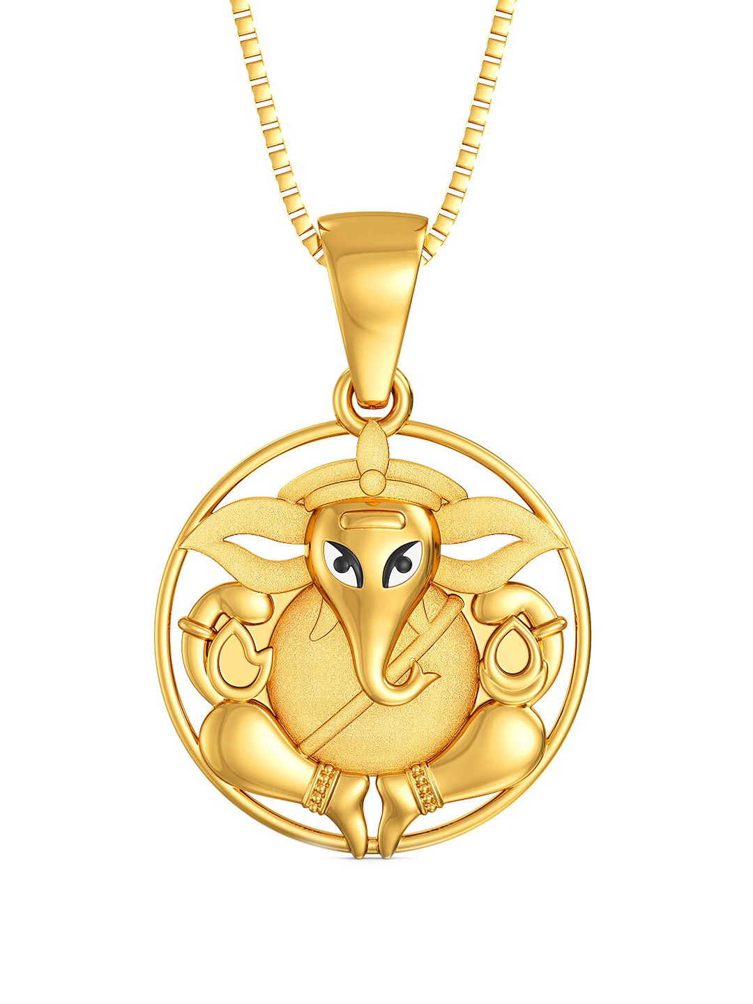 Joyalukkas Kids-Unisex 22KT Gemstone Gold Pendant-3.815g