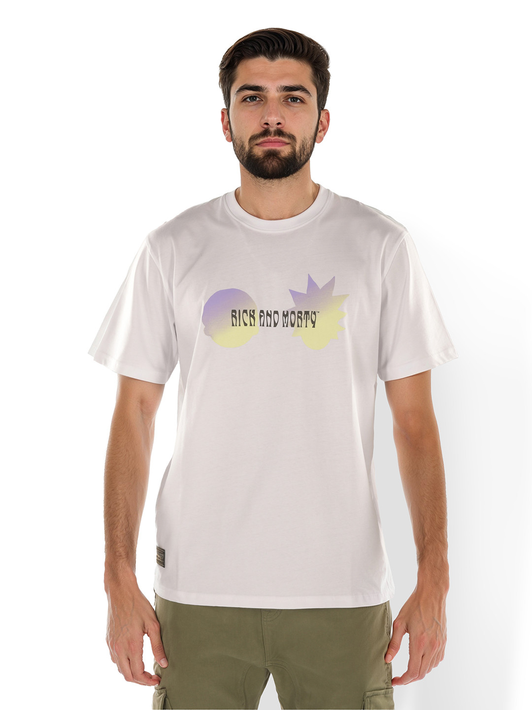 Celio Men Rick and Morty Printed Cotton T-shirt