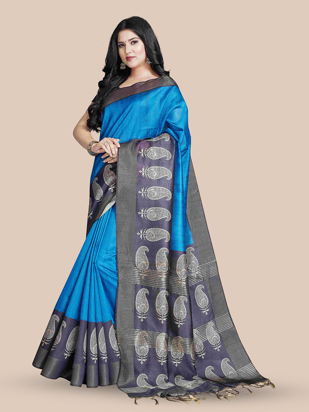 Rani Saahiba Saree With Blouse piece