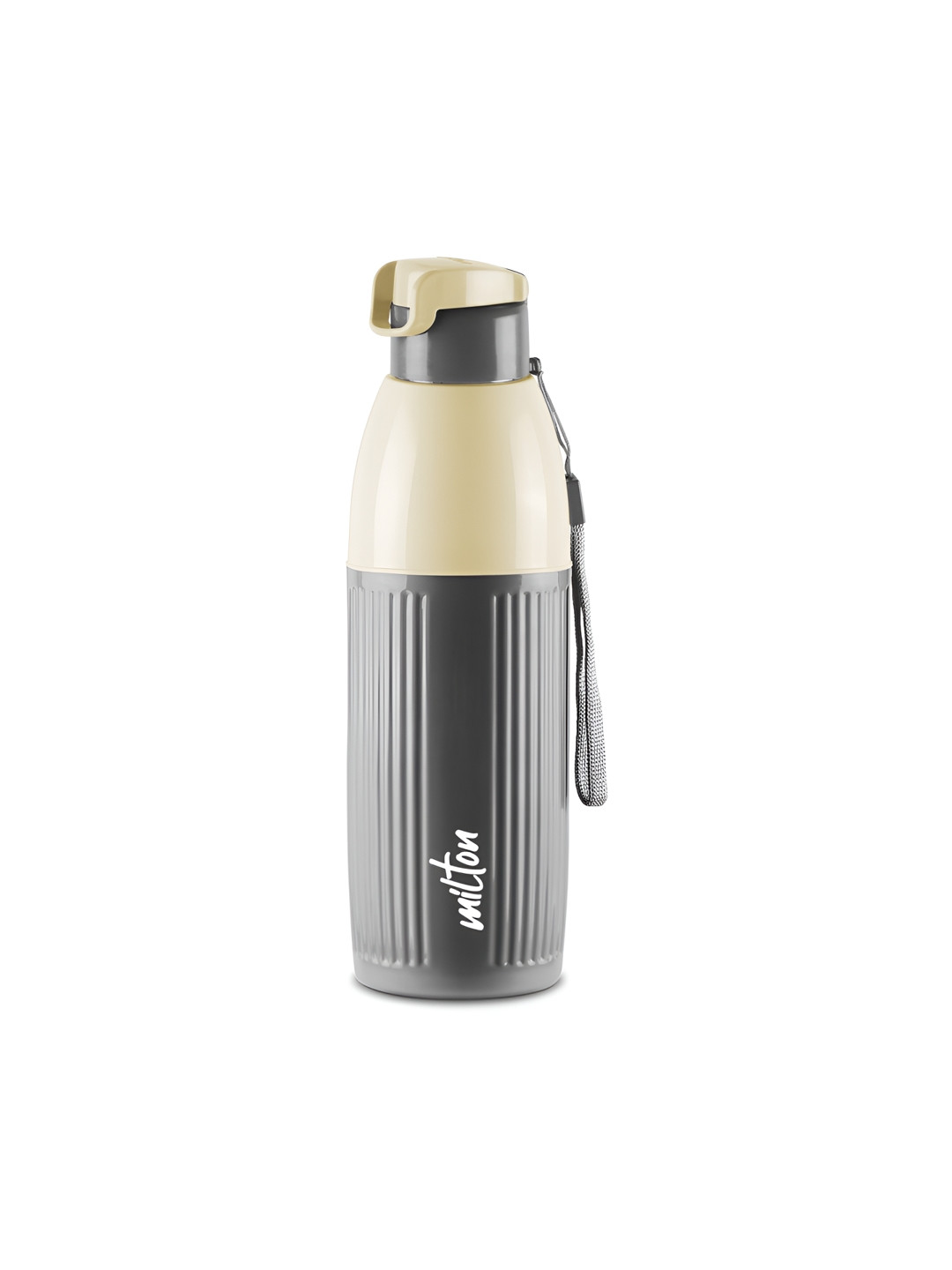 Milton Sierra Grey Colourblocked Stainless Steel Spill Proof Water Bottle - 520ml