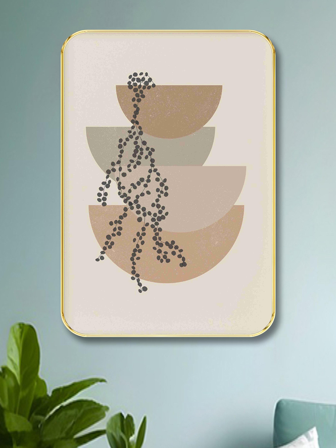 SAF Wood Wall Rectangle Paintings Wall Art -18 x 24 In