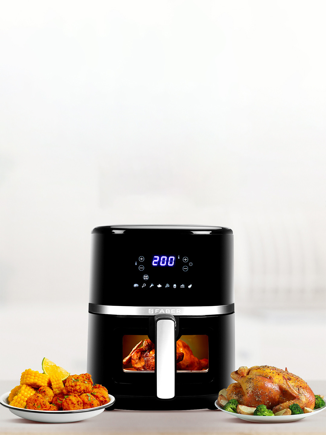 FABER 6L Digital LED Display Air Fryer - 1500W
