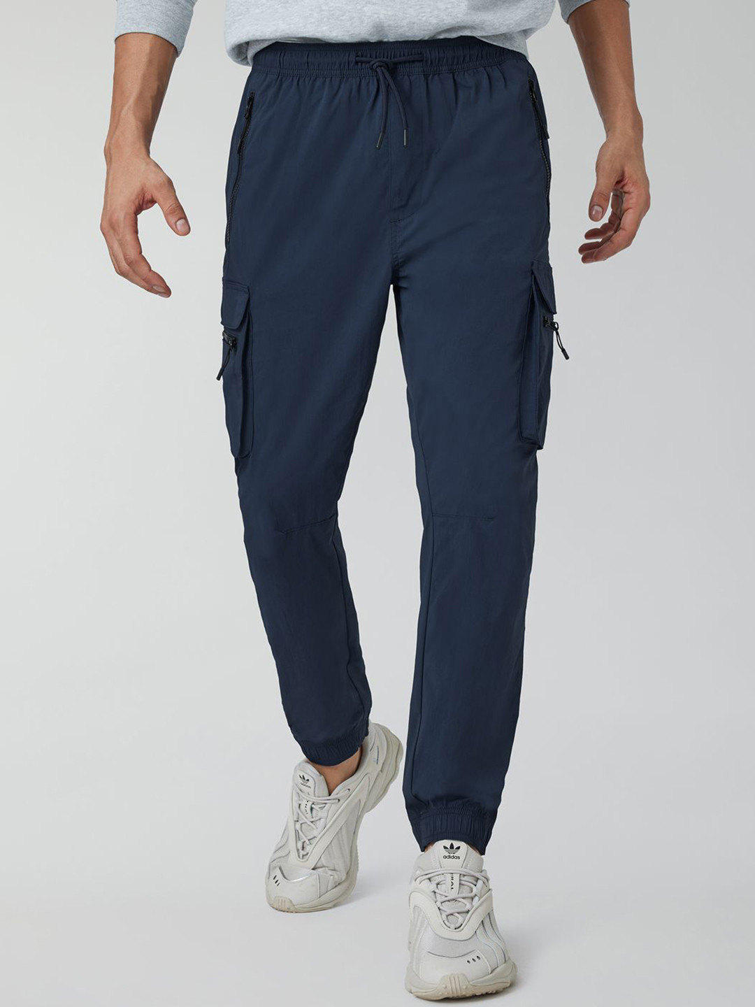 XYXX Men Solid Slim-Fit Track Pants