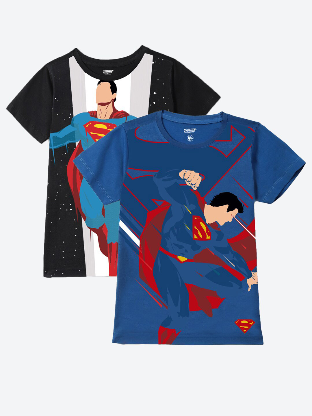 YK Warner Bros Boys 2 Printed Pockets T-shirt