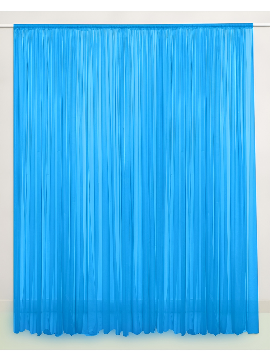 Special You Blue 2 Pieces Long Curtain