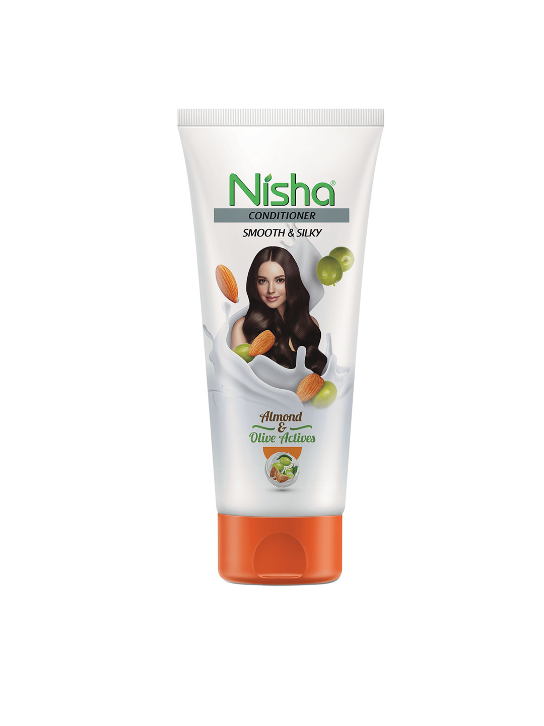 Nisha Set Of 3 Almond & Olives Hair Conditioner - 80 ml Each