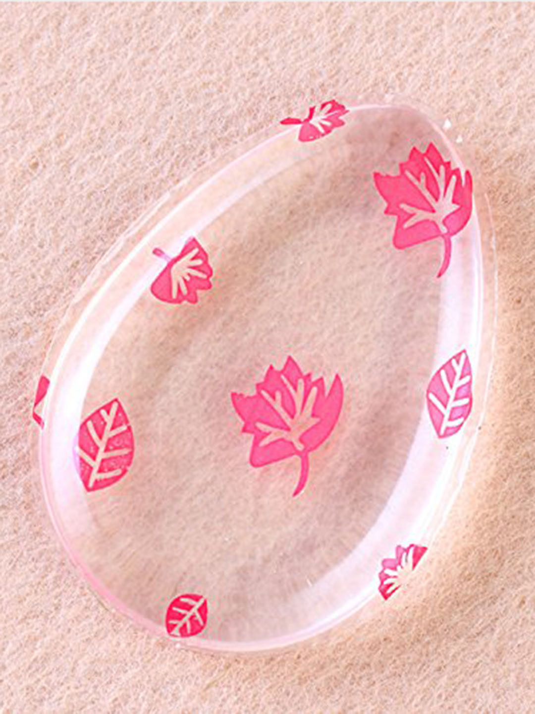 JENNA Silicone Series Jelly Makeup Sponge - Transparent