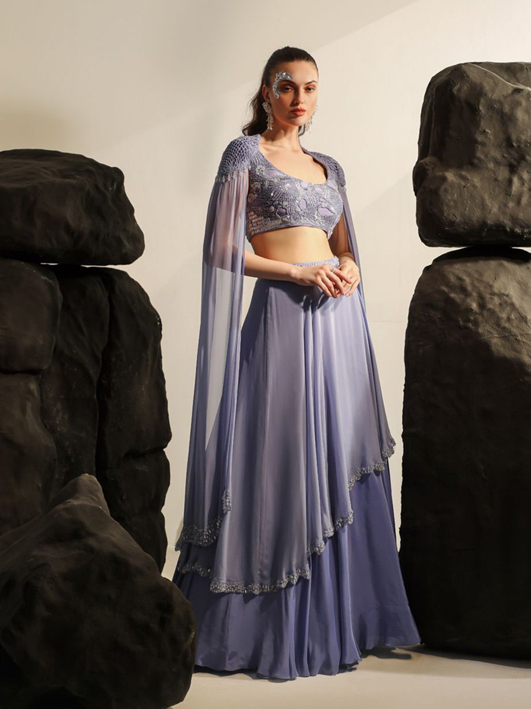 Jade by Ashima Crepe Maxi Dress
