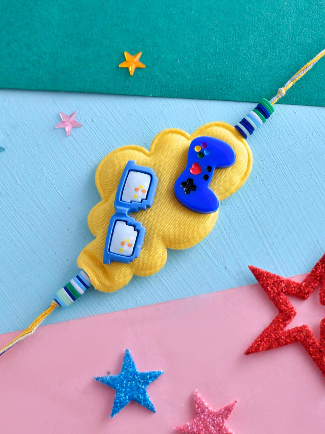 Voylla Kids Glasses And Controller Thread Rakhi