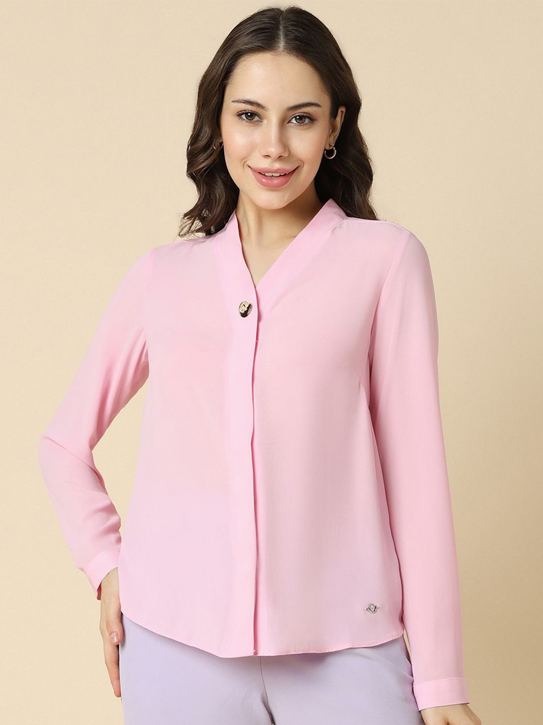 Allen Solly Woman Women Opaque Formal Shirt