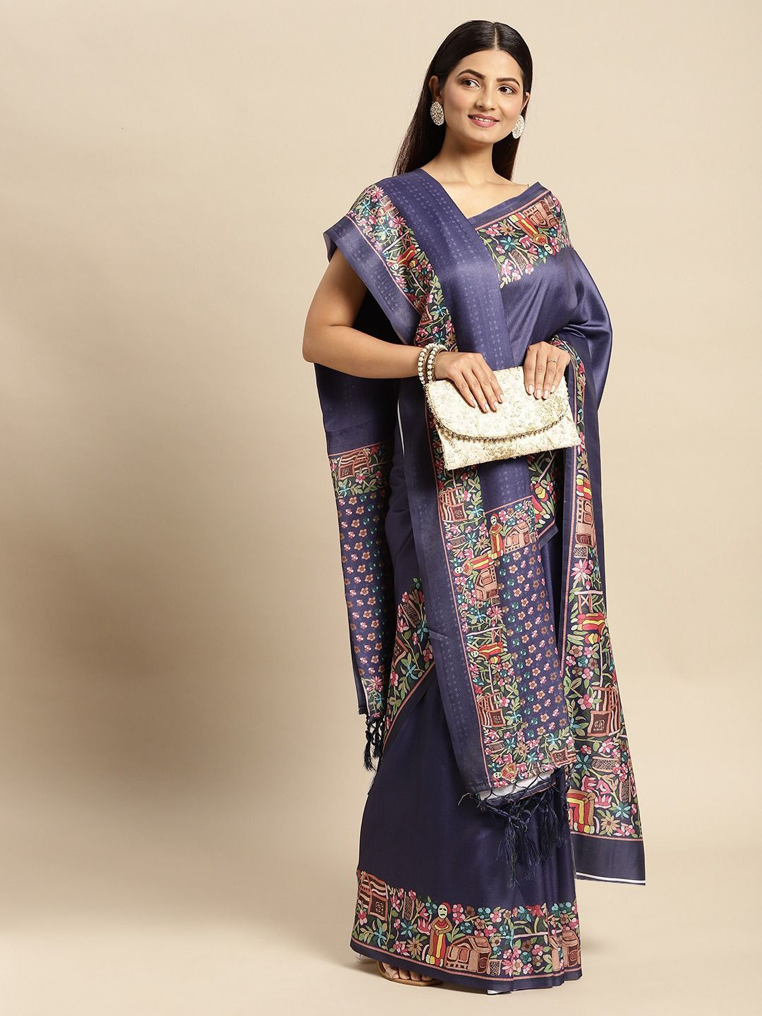 Panzora Pashmina Saree
