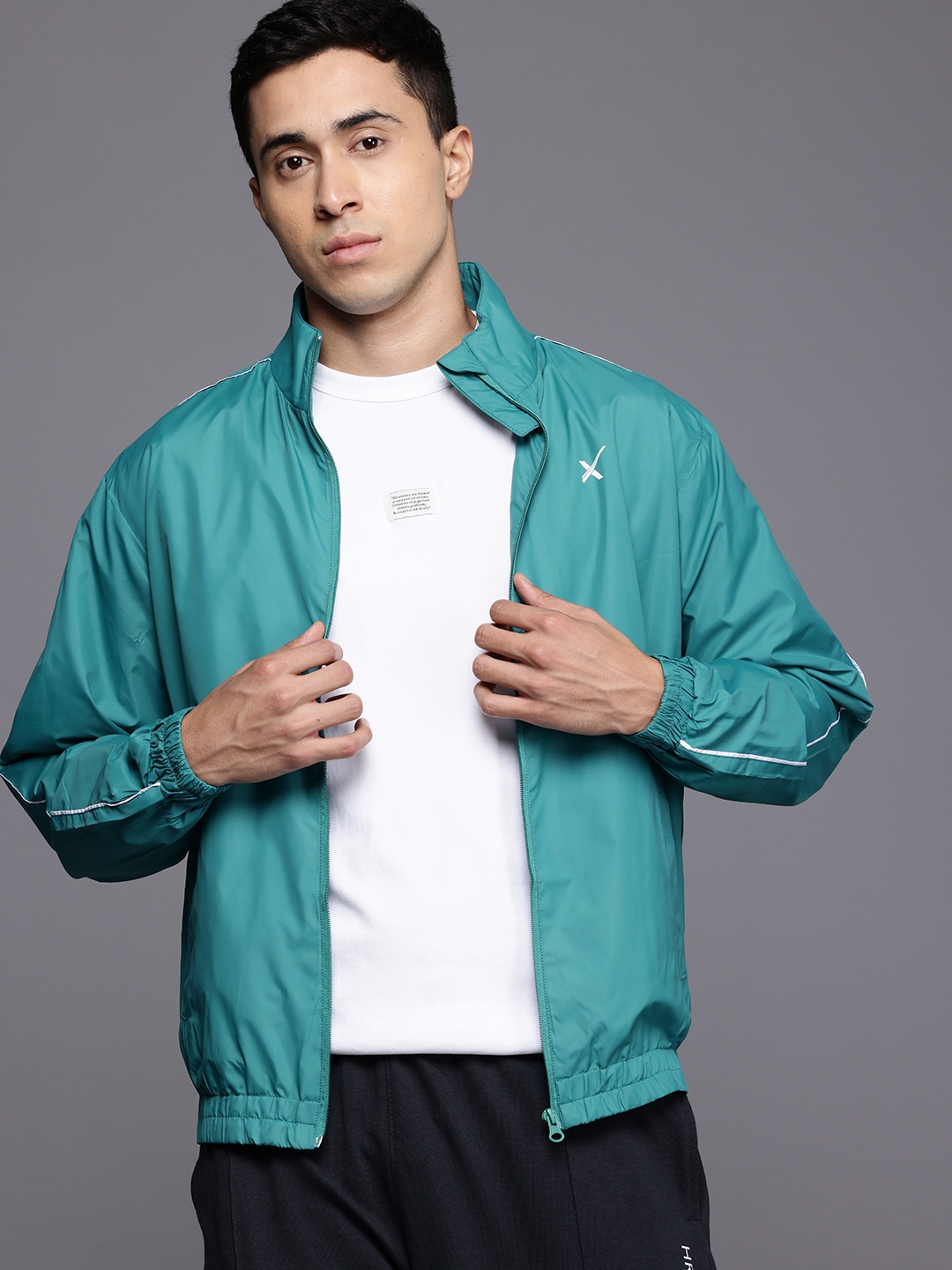 Buy HRX by Hrithik Roshan Men Lifestyle Windcheater Running Sporty Jacket Jackets for Men 29953399 Myntra