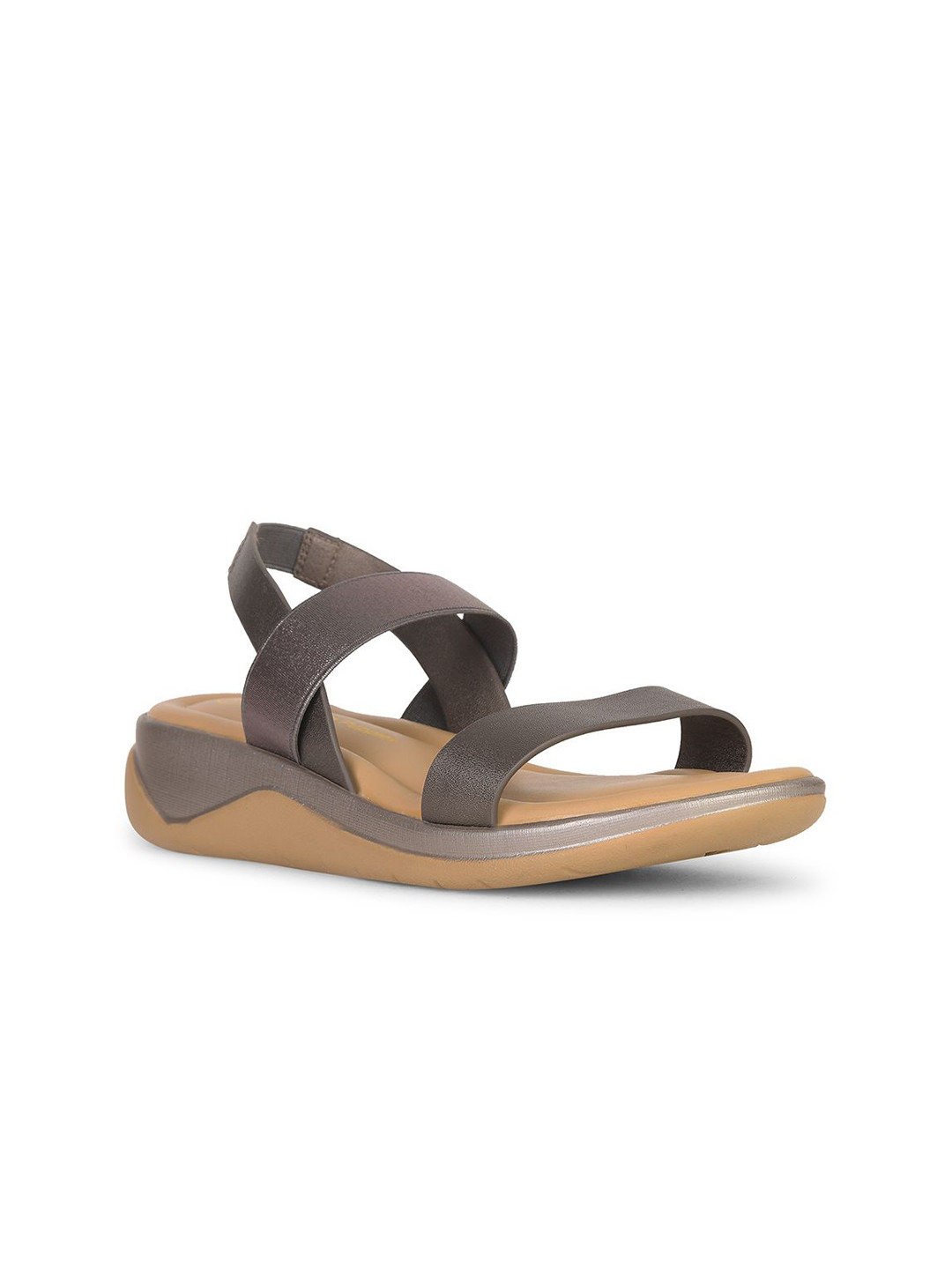 Hush Puppies PU Wedge Sandals